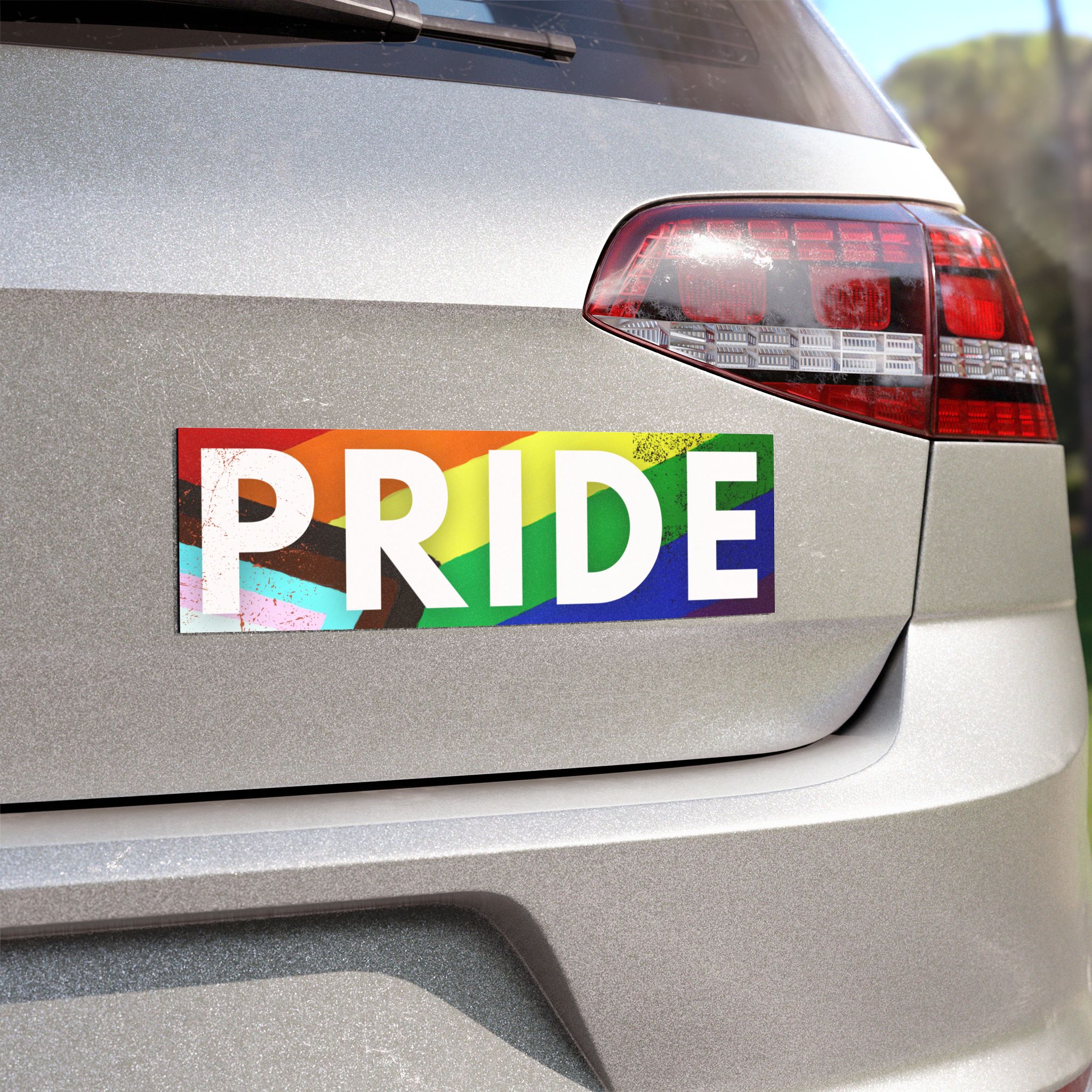 LGBTQ+ PRIDE Car Magnet - Image 4