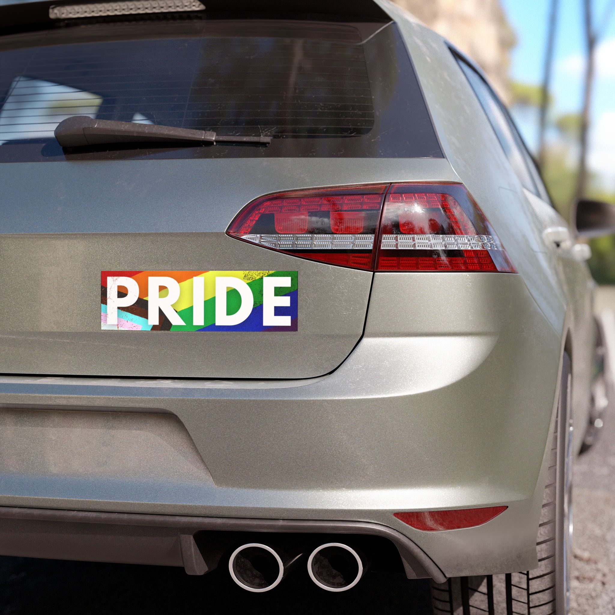 LGBTQ+ PRIDE Car Magnet - Image 3
