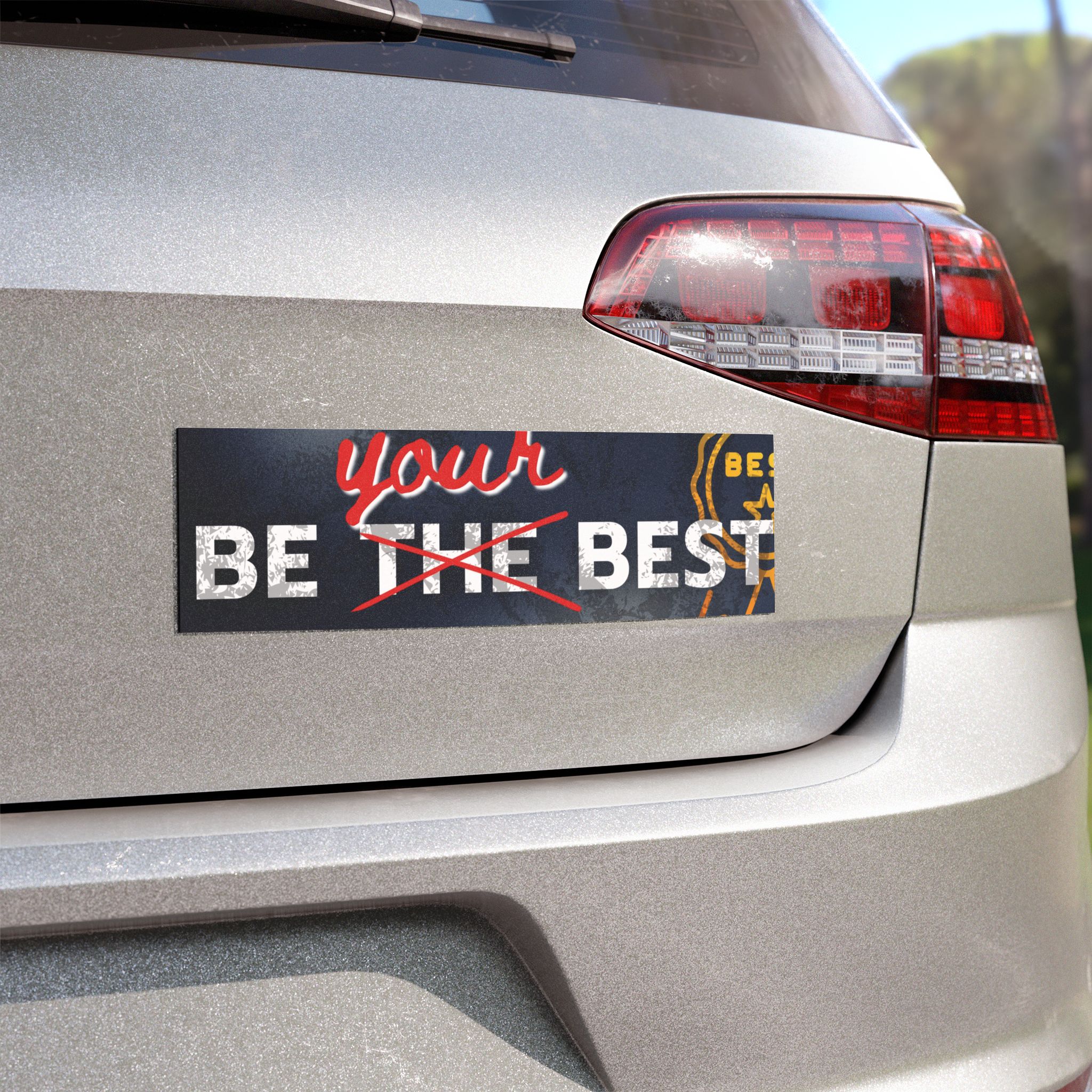 Be Your Best - Car Magnet - Image 3